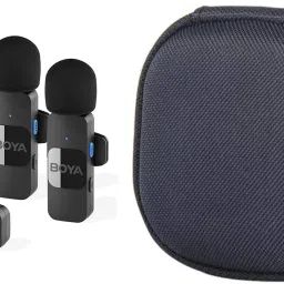 boya V20 With Carry case 2 Transmitter 2.4GHz Microphone image 3