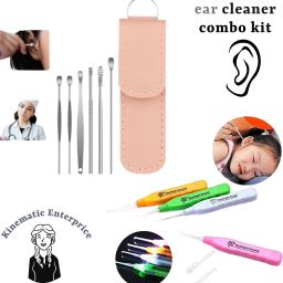 Ear Pick With Leather Ear Cleaner Tool Set-image-33