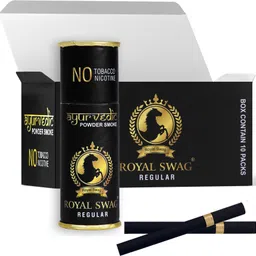 royal swag Ayurvedic & Herbal Cigarette Tobacco & Nicotine Free Regular Flavour (50 Sticks) Smoking Cessations-picture-16