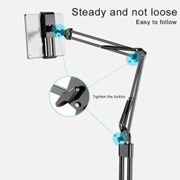 Hold up Tablet holder stand Mobile Stand with 360 Degree Flexible Rotation Mobile Holder image 4
