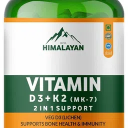 Vitamin D3 K2 MK7 | Vitamin D3 Tablets Lichen Source | Vitamin D Supplements-image-71