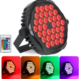 LED Par light (pack of 1pc) 36x3w Flat Par best used in festivals Disco Ball Set-47