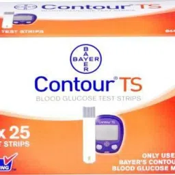 contour ts 25 X 2 Strips (Pack of 50) 50 Glucometer Strips-image-4