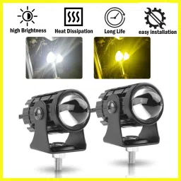 LED Fog Lamp Unit for TVS, KTM, Yamaha, Honda, Hero, Bajaj, Royal Enfield-31