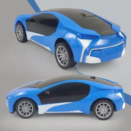 buddynjoy 3D lighting kids high speed rechargeable remote control Car for 3+ Years image 3