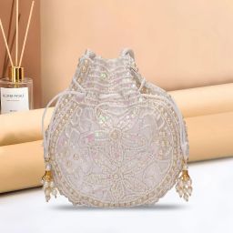 Girls Silver Potli-image-39