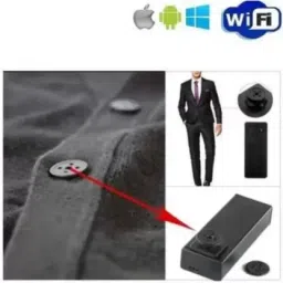 SKY HUB SPY Mini Hidden Camera in Button Shape Camera 720p HD Resolution Spy Camera image 4