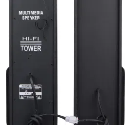 Bencley NEW HDT-03 WITH MAX BASS Double Tower 125 W Bluetooth Tower Speaker image 4