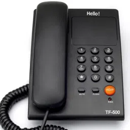 TF 500 Basic corded Landline Phone ( Black) Corded Landline Phone-image-46