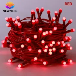 62 LEDs 18 m Red Steady String Rice Lights-picture-30