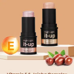swiss beauty High Light It-Up Highlighter With Vitamin E & Jojoba Complex Highlighter image 4