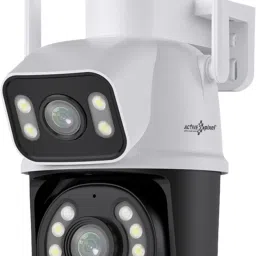 active pixel 3mp+3mp Dual Lens Motion Detection Colorful Night Vision IP66 Wireless Security Camera-picture-12
