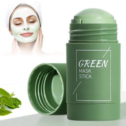 Green tea cleansing mask stick Face Shaping Mask-image-24