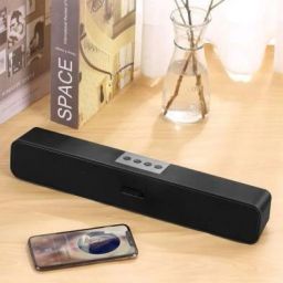 SoRoo Bluetooth Speaker with Built-in FM Radio input Support Speakers 10 W Bluetooth Soundbar image 2