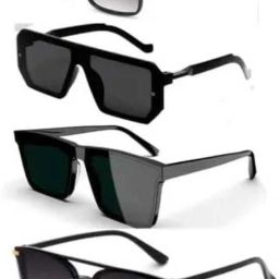 UV Protection Retro Square, Over-sized Sunglasses (55)-picture-20