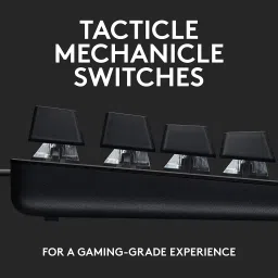 Logitech G413 TKL/Compact Backlit, Tactile Mechanical Switches, Anti-Ghosting Wired USB Standard Gaming Keyboard Compatible with Desktop, Laptop, Mac G413 TKL/Compact Backlit, Tactile Mechanical Switches, Anti-Ghosting image 3
