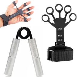 Metal Heavy Hand Gripper with Finger Exerciser (Combo Pack of 2) Hand Grip/Fitness Grip-image-45