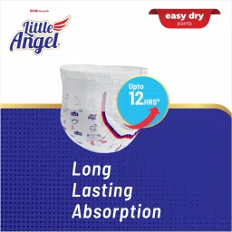 little angel Easy Dry Diaper Pants with 12 hrs absorption Large Size, 9-14 Kgs - L image 2