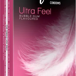 Ultra Feel Bubblegum Flavoured Box Of 10 Condoms Condom-image-68