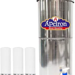Stainlesss Steel Water Filter 27L with 3 Ceramic Candles Bottom Loading Water Dispenser-16