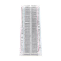 Transparent 830 Points Solderless Breadboard image 3