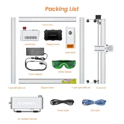 Atomstack X30 Pro 160W 6-core Laser Engraving and Cutting Machine image 3