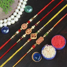 Religious Trendy_JMM_Z2095 Assorted Rakhi Set-image-97