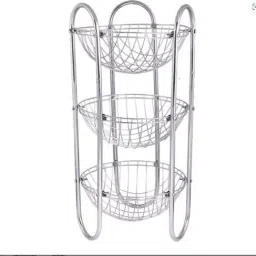 Stainless Steel Round Fruit & Vegetable Trolleyfor Kitchen-3Layer Stainless Steel Kitchen Trolley-image-42