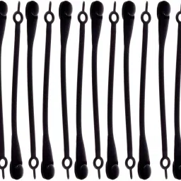 VOYARGE One-Size Fits All No Tie Elastic Shoelaces (12 Loops Shoelaces-X3 Shoe Lace-image-63