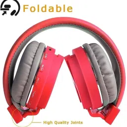 vekin Headphone with FM/SD Card Slot with Music and Calling Control Bluetooth Headset image 3