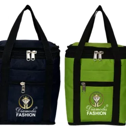 All Age Combo 2 Lunch Bags Tiffin Bags Branded Premium Quality 07 School Office Waterproof Lunch Bag-image-19