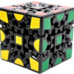 3x3x3 Gear Black Speed Magic Cube for Kids & Adults-19