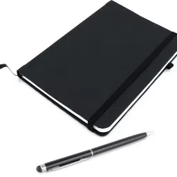 A5 Sized Hardcover Diary with Stylus Pen A5 Diary Ruled 176 Pages-11