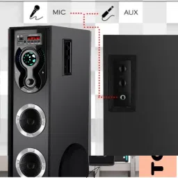 Yoment BHG/78-KPremium bass Multimedia speaker 100 W Bluetooth Tower Speaker-19