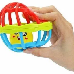 akshar absolute Handbells Shake Grab & Rattle Rolling Ball Rattle Rattle image 2