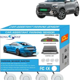 White Reverse Parking Sensors for E-C3 2024 Onwards White Reverse Parking Sensors for E-C3 2024 Onwards Parking Sensor-39