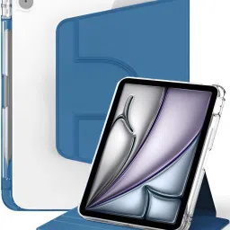 Back Cover for iPad (A16) 11th/10th Gen (2025/2022) 11/10.9 Inch Transparent Back with Pencil Holder-picture-6