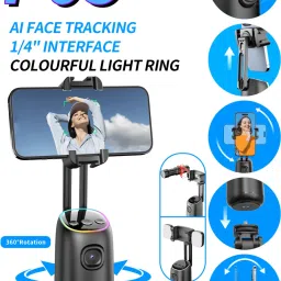 ZARRY P05 360° Auto Face Tracking Smart Selfie Gimbal Stabilizer Phone Camera Mount 2 Axis Gimbal for Mobile-25