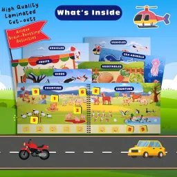 kidster My Busy book combo with learning activities for toddlers image 5