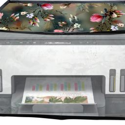 JMT Printer Cover For HP Smart Tank 720 All in One Printer (Green Floral) Printer Cover-9