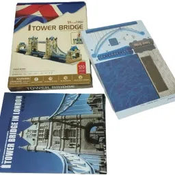 3D Puzzle London Tower Bridge Toys for Kids Games Educational Toy TK-4640-14