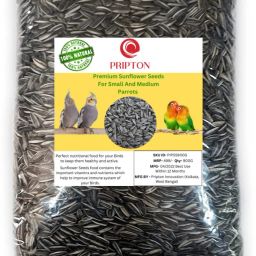 Sunflower Seeds For Birds and Parrot, Sunflower Seeds for Adult And Young Birds Nuts 0.9 kg Dry Adult, Young, Senior, New Born Bird Food-41