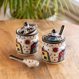 voidrop Ceramic Pickle Jar - 250 ml-picture-2