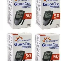 Dr. Morepen Blood glucose test strips 200 pack of 200 strips 200 Glucometer Strips-image-7