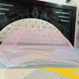 HDPE - High Density Poly Ethylene Infants Washable Baby Mosquito Net upto1yrs(Multicolor) Mosquito Net-picture-7