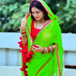 Embellished, Embroidered Daily Wear Georgette Saree-image-18