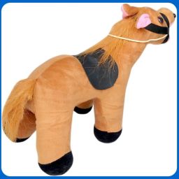 Standing Horse Soft Stuffed Plush Animal Toy for Kids Boys-1 - 35 cm-image-89