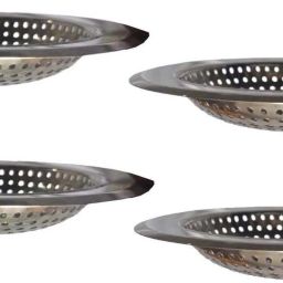 Kitchen Sink Stainless Steel Push Down Strainer-image-52