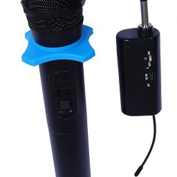 Wireless Mic Karaoke with Rechargeable Receiver System Set 80ft Transmission Microphone-picture-14
