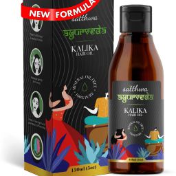Kalika Hair Oil for Revers Premature Greying Anti-Grey Darkening Hair Oil-image-34